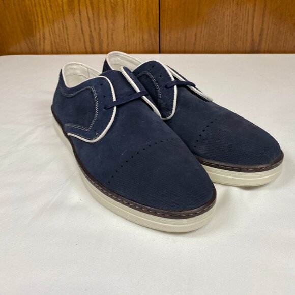 Johnston & Murphy Other - Johnston & Murphy Denby Cap Toe Casual Shoes Men's 10 Blue